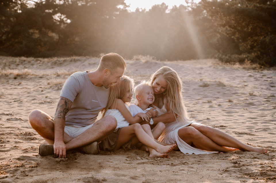 familieshoot fotograaf weert gezin